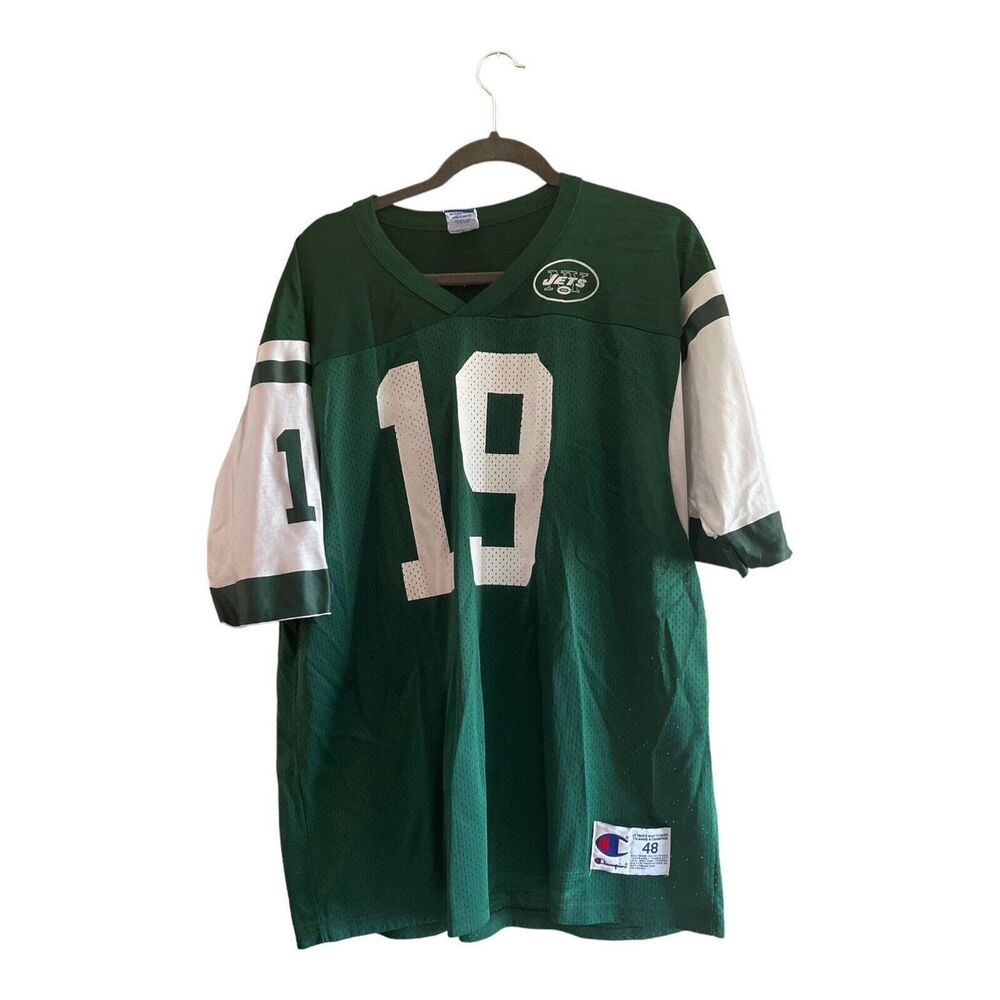 Champion New York Jets #19 K. Johnson Jersey Adult Size M